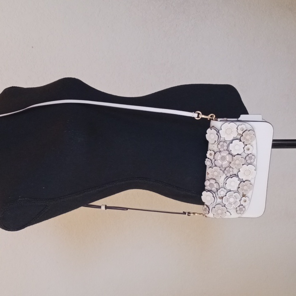 Coach Hayden Cream Tea Rose Crossbody Bag - Picture 2 of 16